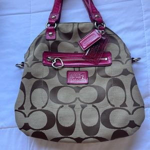 Y2K pink Coach bag